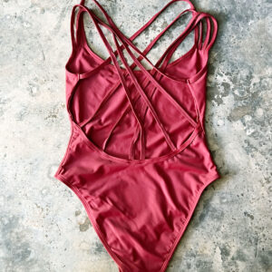 sustainable one piece bathing suit